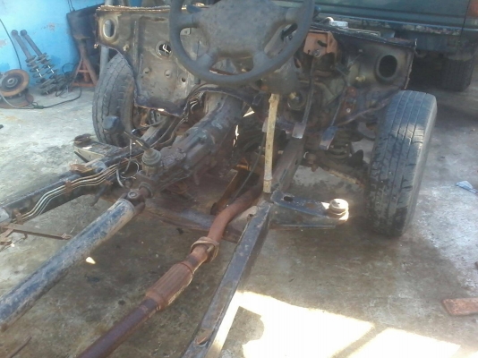 สตราด้า แชสซี+ช่วงล่าง+เกียร์+เฟือองท้าย+แหนบ+เบรคครบ