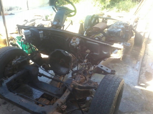 สตราด้า แชสซี+ช่วงล่าง+เกียร์+เฟือองท้าย+แหนบ+เบรคครบ