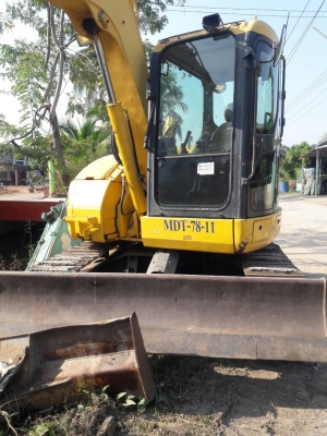 ขายจ้า..KOMATSU PC78US-8. เก่านอกแท้  ปี 2011  เดิมๆๆมีลายแย๊ก   พร้อมผานดัน  4,xxx ชั่วโมง  พร้อมใช้ โทร 089-3818694 จ๊อย