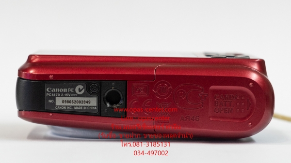 กล้อง Canon รุ่น A495 10 ล้าน สภาพใหม่ มีกล่อง คู่มือ CD เมม 2 GB ส่งฟรี
