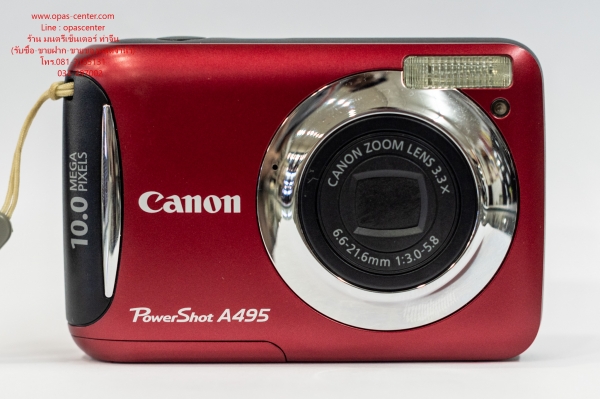 กล้อง Canon รุ่น A495 10 ล้าน สภาพใหม่ มีกล่อง คู่มือ CD เมม 2 GB ส่งฟรี กล้อง Canon รุ่น A495 10 ล้าน สภาพใหม่ มีกล่อง คู่มือ CD เมม 2 GB ส่งฟรี