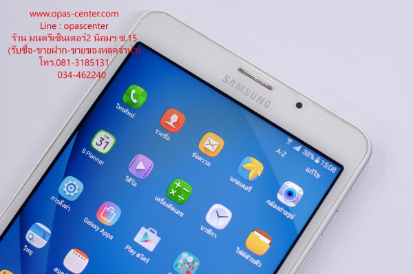 samsung tab A (SM-T285) สีขาว จอ 7 นิ้ว ของแท้ สภาพใหม่ ส่งฟรี samsung tab A (SM-T285) สีขาว จอ 7 นิ้ว ของแท้ สภาพใหม่ ส่งฟรี