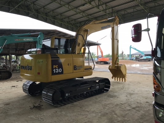ขาย KOMATSU PC130-8 สภาพสวยๆ พร้อมใช้งาน 4800 ชั่วโมง(PM7000ชม) ชมรถได้ทุกวัน สนใจติดต่อ 081-4283210