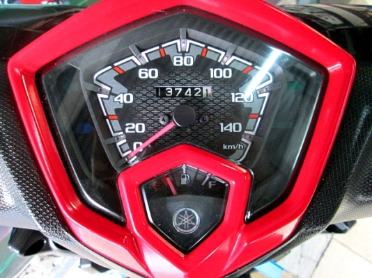 gt125 2017 สีดำแดง รถเครื่องดี สีสวย 25900