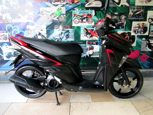 gt125 2017 สีดำแดง รถเครื่องดี สีสวย 25900