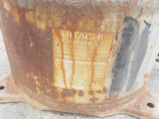 ปั้มน้ำ ยี่ห้อ HITACHI มือ2 จากญี่ปุ่น