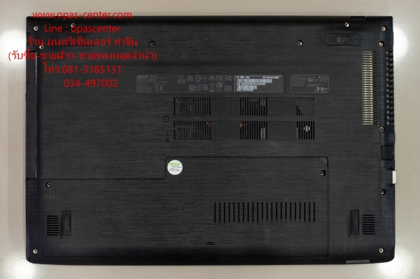 โน้ตบุ๊ค Acer E5-553G AMD A10-9600P Ram8G HDD1TB สภาพใหม่ ประกันศูนย์ถึง 21-7-2019