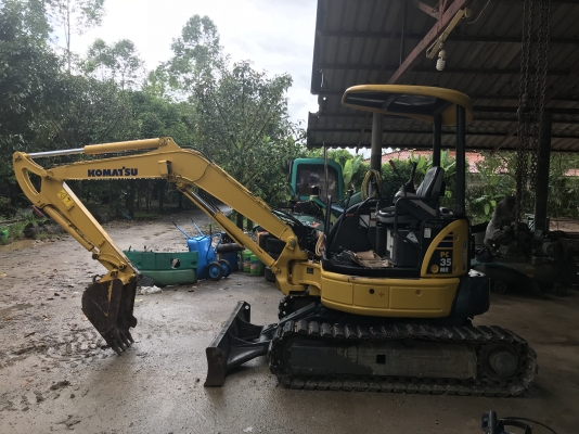 ขายรถขุด komatsu pc35mr-2