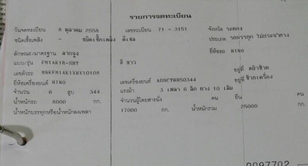 ขายด่วนหัวลาก 344 HP. ปี58 รถเดิม...สวยๆครับ