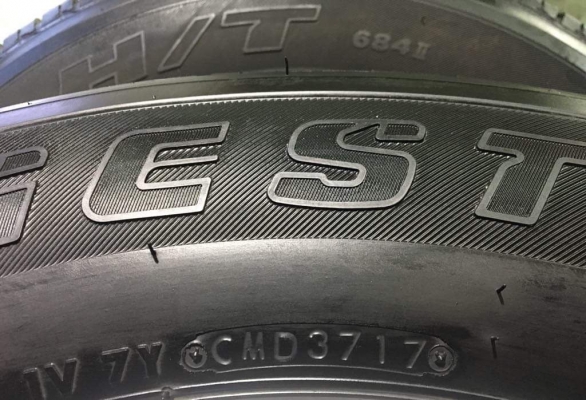 ยาง Bridgestone 265-65-17 ปลายปี 17 สภาพน้องๆป้ายแดง