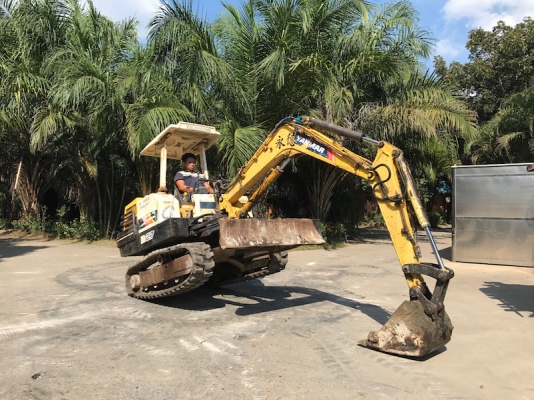ขายแบคโฮ YANMAR B27(เท่าPC30) เดิมจากญี่ปุ่น100\% ทำงานสมบูรณ์ทุกระบบ รับรองไม่ผิดหวัง235,000 เท่านั