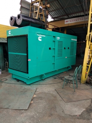 Cummins 650 kva.(made in USA.)จัดส่งและติดตั้งฟรี รับประกัน 2 ปี