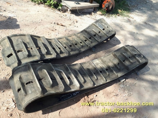 ขายคู่ครับ แทร็กยาง เบอร์ 330&times;37&times;90  เก่าญี่ปุ่น ใส่ รถเกี่ยวข้าวบรรทุกตะขาบ ดั้มเปอร์ และ แบคโฮ ไม่ตรงรุ่นสั่งจองได้ครับ
