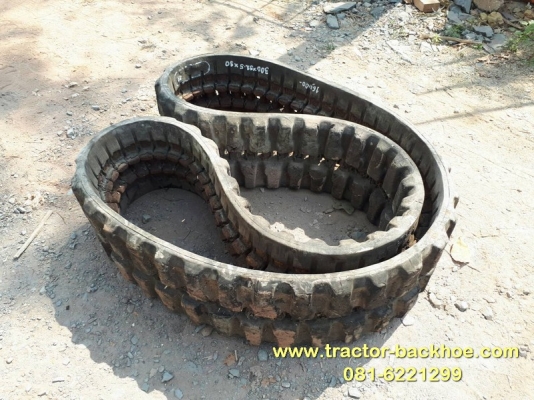 ขาย แทร็กยาง เก่าญี่ปุ่น เบอร์ 300&times;52.5&times;90 สภาพสวย มีเส้นเดียว ใส่รถขุด แบคโฮ รถบรรทุกตะขาบ ดั้มเปอร์ หรือสั่งจองได้ครับ