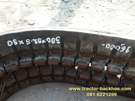 ขาย แทร็กยาง เก่าญี่ปุ่น เบอร์ 300&times;52.5&times;90 สภาพสวย มีเส้นเดียว ใส่รถขุด แบคโฮ รถบรรทุกตะขาบ ดั้มเปอร์ หรือสั่งจองได้ครับ