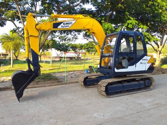 ขายรถขุด Kobelco SK60-1 ( mark 3 ) เครื่องยนต์ISUZU 4JB1 ขนาด 4 สูบ คอนโทรลสั้น(น้ำมัน) ปั้มนิ้ว แทรคเหล็ก มีเอกสารแจ้งจำหน่าย สภาพพร้อมใช้งาน ขายรถขุด Kobelco SK60-1 ( mark 3 ) เครื่องยนต์ISUZU 4JB1 ขนาด 4 สูบ คอนโทรลสั้น(น้ำมัน) ปั้มนิ้ว แทรคเหล็ก มีเอกสารแจ้งจำหน่าย สภาพพร้อมใช้งาน