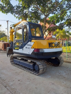 ขายรถขุด Kobelco SK60-1 ( mark 3 ) เครื่องยนต์ISUZU 4JB1 ขนาด 4 สูบ คอนโทรลสั้น(น้ำมัน) ปั้มนิ้ว แทรคเหล็ก มีเอกสารแจ้งจำหน่าย สภาพพร้อมใช้งาน ขายรถขุด Kobelco SK60-1 ( mark 3 ) เครื่องยนต์ISUZU 4JB1 ขนาด 4 สูบ คอนโทรลสั้น(น้ำมัน) ปั้มนิ้ว แทรคเหล็ก มีเอกสารแจ้งจำหน่าย สภาพพร้อมใช้งาน