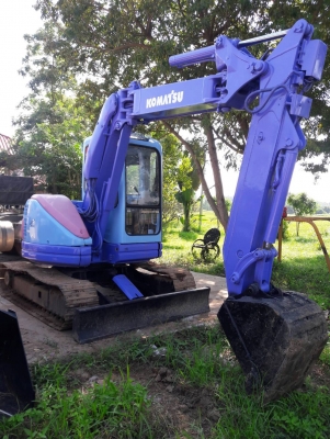ขายรถขุด Komatsu PC50UU-2E เครื่องยนต์4D88E 4สูบ คอนโทรลน้ำมัน ปั้มนิ้ว แทรคเหล็ก แขนสไลด์ รุ่นพิเศษแขนยืดเลื่อนได้ ถังทรายพิเศษ มีตู้(เก๋ง) เร่งไฟฟ้า รถเก่านอก มีเอกสาร