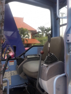 ขายรถขุด Komatsu PC50UU-2E เครื่องยนต์4D88E 4สูบ คอนโทรลน้ำมัน ปั้มนิ้ว แทรคเหล็ก แขนสไลด์ รุ่นพิเศษแขนยืดเลื่อนได้ ถังทรายพิเศษ มีตู้(เก๋ง) เร่งไฟฟ้า รถเก่านอก มีเอกสาร