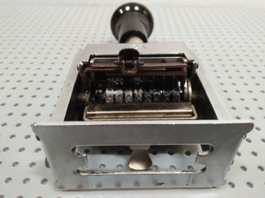 เครื่องตีเบอร์ อัตโนมัติเเบบหนา 8 หลัก Lion Auto - NumBer B-78 Japan มือสองสภาพดี