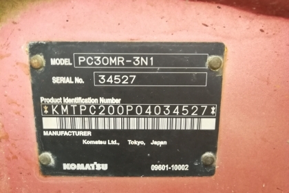 ถึงไทยแล้วจ้า KOMATSU PC 30MR-3 นำเข้าจากญี่ปุ่นโดยตรง ชั่วโมงทำงานน้อย พร้อมตู้เก๋งสวยๆ โทร.090-986-2521 อ๊อบ