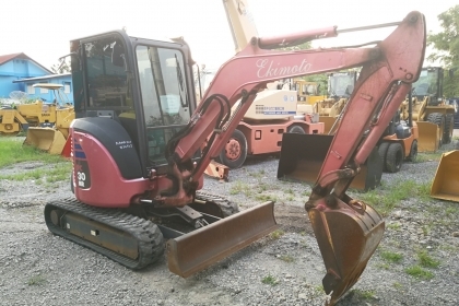 ถึงไทยแล้วจ้า KOMATSU PC 30MR-3 นำเข้าจากญี่ปุ่นโดยตรง ชั่วโมงทำงานน้อย พร้อมตู้เก๋งสวยๆ โทร.090-986-2521 อ๊อบ