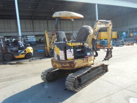 ขายรถแบคโฮ CATERPILLAR 303 (มีหัวแย็กปูน พร้อมบุ้งกี๋) ขายรถแบคโฮ CATERPILLAR 303 (มีหัวแย็กปูน พร้อมบุ้งกี๋)