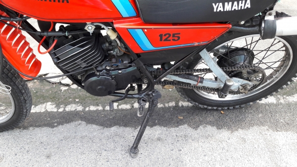 ขายรถ dt 125 mono อาร์มเหลี่ยม เอกสารครบ โอนได้