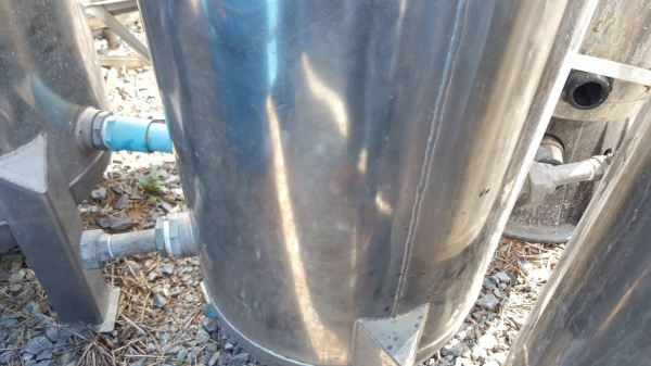 ถังแรงดันน้ำขนาด 200 ลิตรสแตนเลส