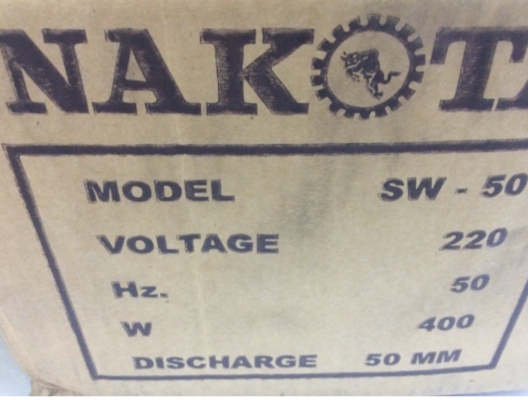 ++ ขายปั้มแช่ดูดโคลน Nakota 2 นิ้ว ของใหม่ ราคาพิเศษ+ ++ ขายปั้มแช่ดูดโคลน Nakota 2 นิ้ว ของใหม่ ราคาพิเศษ+