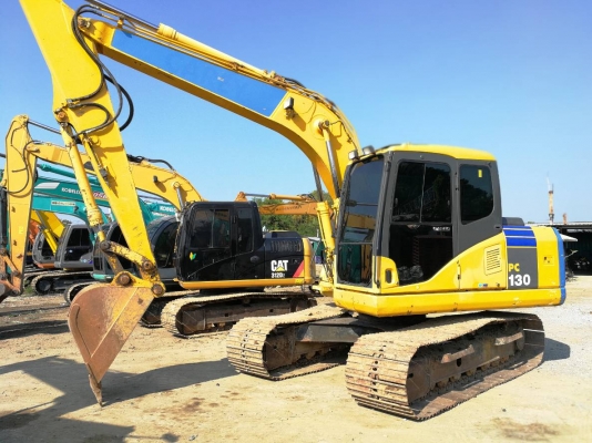 ขาย!! >>> Komatsu Pc130 รุ่น 7 สภาพพร้อมลุยงาน มีลายหัวเจาะ <<<  เบอร์ติดต่อ 098-7155789 086-4631102