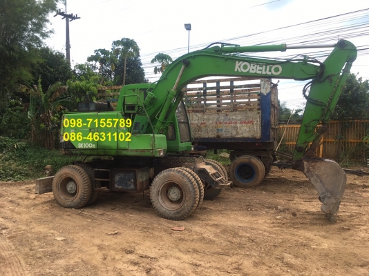 ลดราคา!! >>> Kobelco Sk100Mark3 ล้อยาง 780,000 เหลือ 620,000 บาท <<< เบอร์ติดต่อ 098-7155789 086-4631102