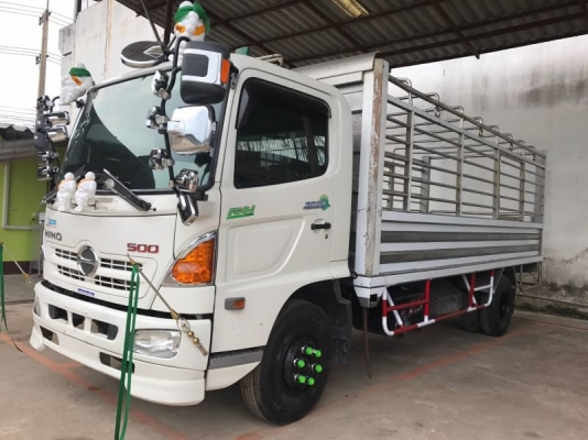 ขาย 6ล้อ HINO เมก้าซีรีส์ 500 FC 9 J 145 แรงม้า ปี 54 กระบะสแตนเลส ยาว 5.60 เมตร