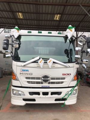 ขาย 6ล้อ HINO เมก้าซีรีส์ 500 FC 9 J 145 แรงม้า ปี 54 กระบะสแตนเลส ยาว 5.60 เมตร