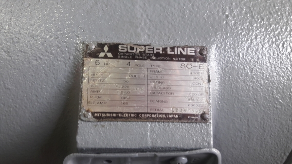 ขาย !! มอเตอร์.มิตซู.ขนาด5แรง220v.สภาพพร้อมใช้งาน ขาย !! มอเตอร์.มิตซู.ขนาด5แรง220v.สภาพพร้อมใช้งาน
