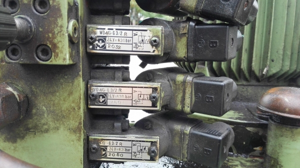 ชุดพาวเวอร์ยูนิตเยอรมัน LUKAS GERMANY ขนาด 4 HP 380V ถังจุ 50 ลิตร เพลสเชอร์ 210 bar