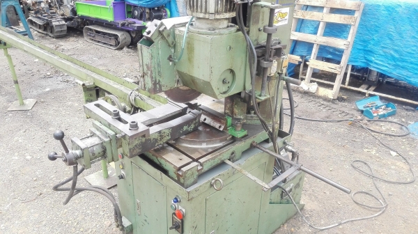 เลื่อยคัตติ้งไฮดรอลิคญี่ปุ่น Cutting Machine มีบาร์ฟีดป้อนชิ้นงานยาว 6.5 เมตร ใบตัด 12” เลื่อยคัตติ้งไฮดรอลิคญี่ปุ่น Cutting Machine มีบาร์ฟีดป้อนชิ้นงานยาว 6.5 เมตร ใบตัด 12”