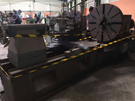 ขายเครื่องกลึงญี่ปุ่นสวิงคอ1.50เมตร สวิงผ่านป้อม780เซ็น ยันงานได้1.80เมตร รูผ่าน2"1/4 ขายเครื่องกลึงญี่ปุ่นสวิงคอ1.50เมตร สวิงผ่านป้อม780เซ็น ยันงานได้1.80เมตร รูผ่าน2"1/4