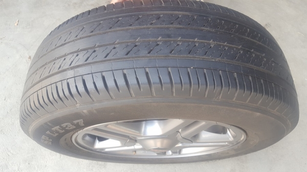 ขายล้อ Isuzu  X-Series 1.9 พร้อมยางปี17  4 ล้อ