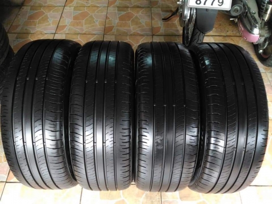 ยาง\% คัดสภาพ Dunlop Enasave EC300+ 215 55 17 ผลิตกลางปี 2017 ยางสวย มีรับประกันให้ทุกเส้น ขายถูก 4 