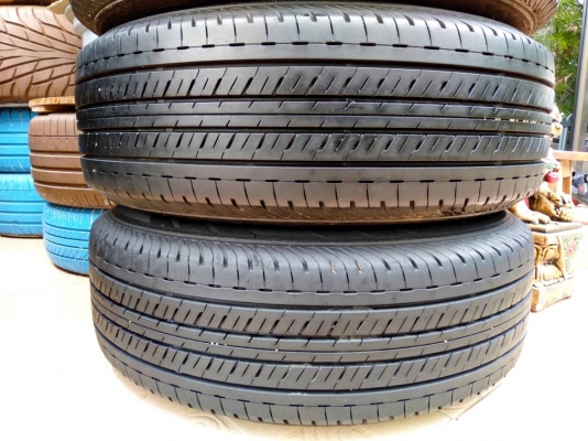 ล้อกระทะอีซูซุ 6รู ขอบ15 พร้อมยางบริดสโตน ดูร่าวิส215/70R15 ปี16 ชุด 4ล้อ