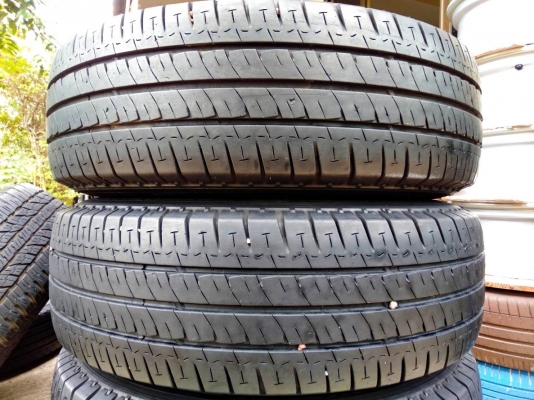 ล้อกระทะโตโยต้า ขอบ15 5รู114 พร้อมยางมิชลิน อจิลิส 215/70R15 ปี16 ชุด 4ล้อ