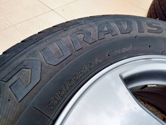 ล้อแม็กวีโก้แชมป์ ขอบ16 5รู114 พร้อมยางบริดสโตน ดูร่าวิส 215/70R6 ปี16 ชุด 4ล้อ ล้อแม็กวีโก้แชมป์ ขอบ16 5รู114 พร้อมยางบริดสโตน ดูร่าวิส 215/70R6 ปี16 ชุด 4ล้อ