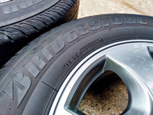 ล้อแม็กวีโก้แชมป์ ขอบ16 5รู114 พร้อมยางบริดสโตน ดูร่าวิส 215/70R6 ปี16 ชุด 4ล้อ ล้อแม็กวีโก้แชมป์ ขอบ16 5รู114 พร้อมยางบริดสโตน ดูร่าวิส 215/70R6 ปี16 ชุด 4ล้อ