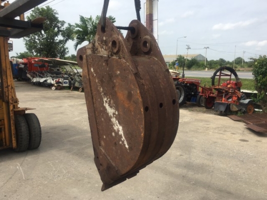 บุ้งกี๋รถขุดปากแคบ สำหรับขุดวางท่อระบายน้ำ ขนาดบุ้งกี๋