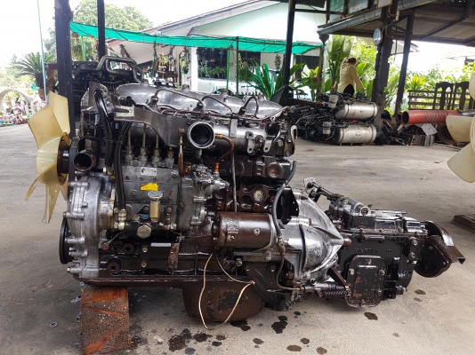 ขายเครื่องพร้อมเกียร์  โตโยต้า 1B เครื่อง6ล้อ