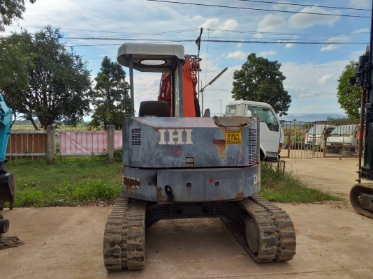 ขายรถขุดIHI IS-55UX เครื่องยนต์ ISUZU - 3AB1 ขนาด 3 สูบ คอนโทรลน้ำมัน ปั้มนิ้ว แทรคยาง มีใบมีด รถเก่านอก มีเอกสาร