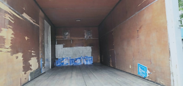 รถบรรทุก ISUZU ตู้แห้งหัวการ์ตูน รุ่น NPR66PX5 เครื่อง4 สูบ 120 แรงม้า