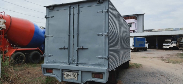 รถบรรทุก ISUZU ตู้แห้งหัวการ์ตูน รุ่น NPR66PX5 เครื่อง4 สูบ 120 แรงม้า