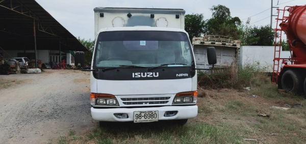 รถบรรทุก ISUZU ตู้แห้งหัวการ์ตูน รุ่น NPR66PX5 เครื่อง4 สูบ 120 แรงม้า
